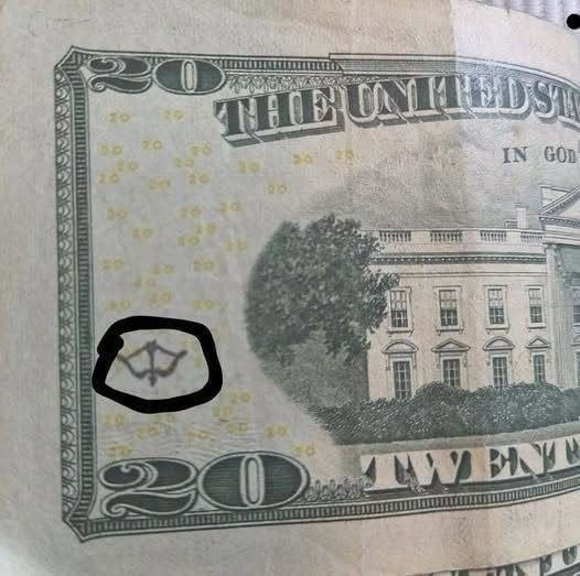 That Odd Mark on a $20 Bill May Be Worth a Closer Look