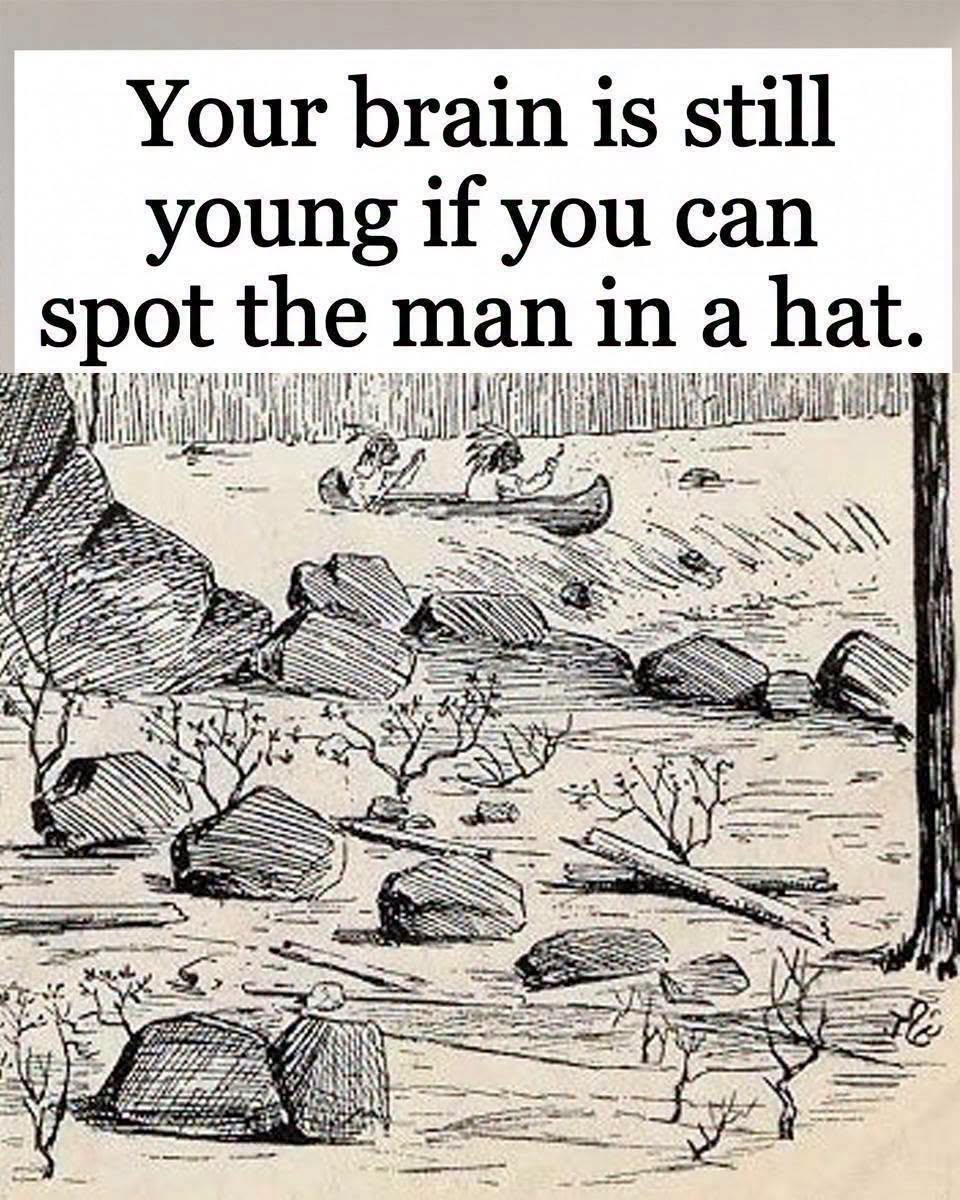 The Hidden Man in This Old Illustration Is Easy to Miss